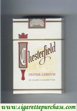 Chesterfield Ultra Lights cigarettes